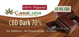 CasaLuna – Hemp Chocolate Bars (60mg CBD)