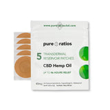 Pure Ratios – Hemp Patch (40mg CBD)