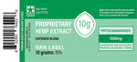 Proprietary Hemp Extract – Green Label (150mg, 450mg, 1500mg CBD)