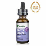Tasty Hemp Oil – Tasty Drops | CBD Oil Tincture [Full Spectrum] (300mg CBD) - Berry