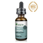 Tasty Hemp Oil – Tasty Drops | CBD Oil Tincture [Full Spectrum] (300mg CBD) - Natural